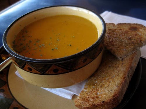 sopa crema zanahoria Chris Campbell
