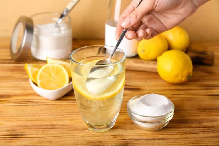 3 tratamientos con la mezcla de bicarbonato con limón