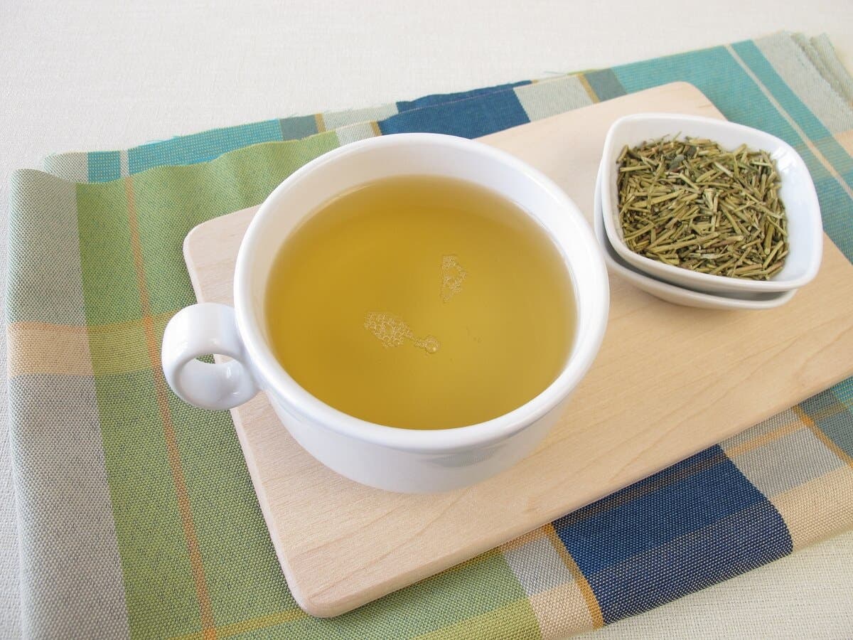 Kukicha o té de tres años.