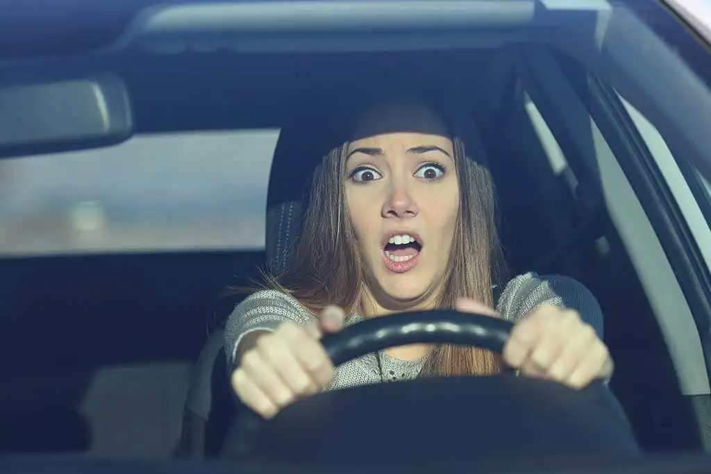 Fear while driving