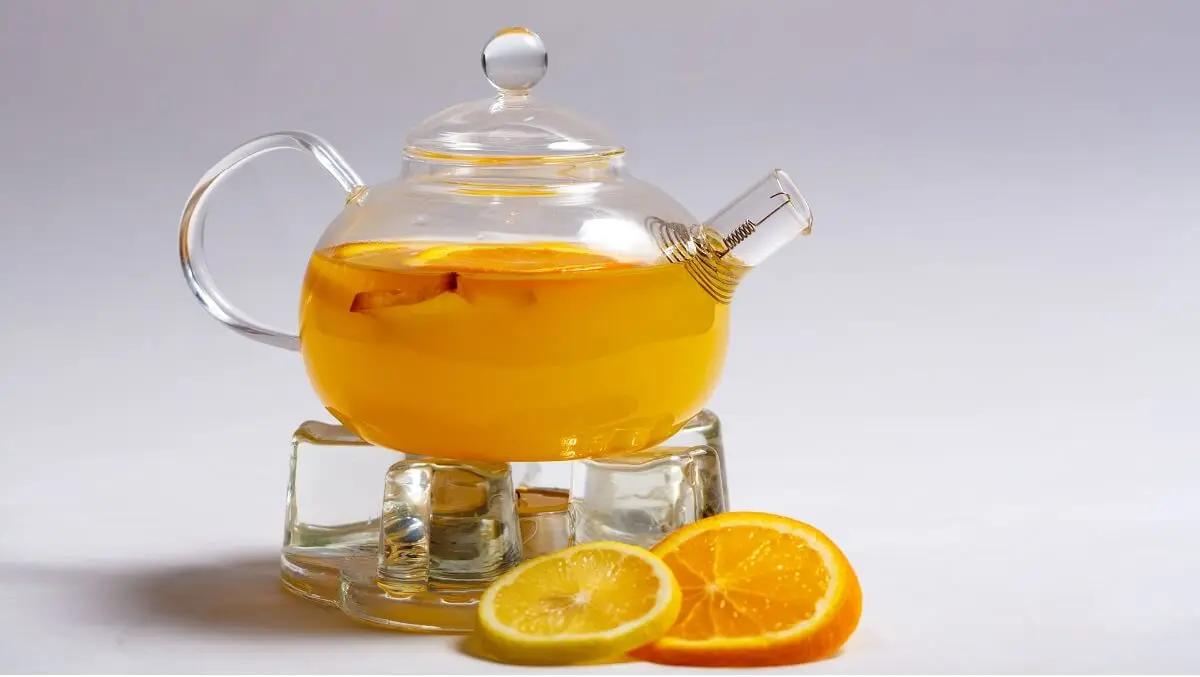 Infusión de naranja y clavo