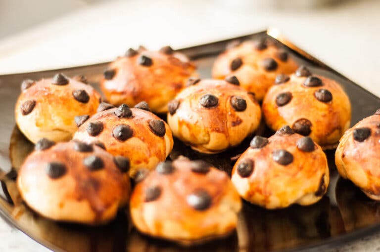 Cómo hacer "Doowaps" -o bollos caseros- con pepitas de chocolate