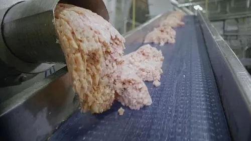 Proceso de elaboración de los nuggets de pollo