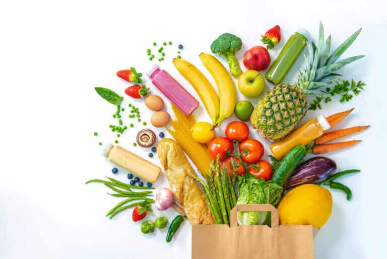 Beneficios de las frutas y vegetales según sus colores