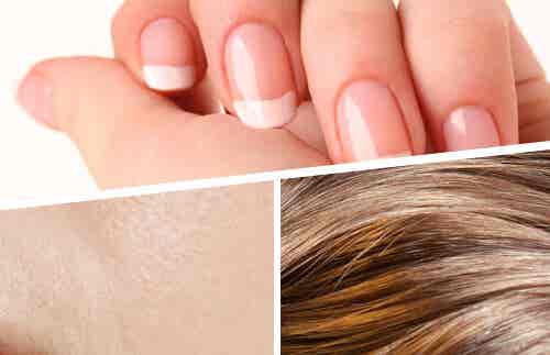 Batidos para fortalecer cabello, piel y uñas