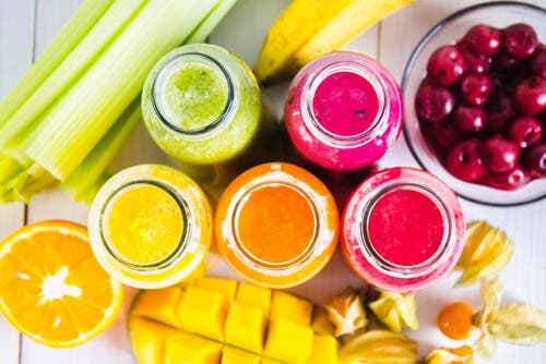 Un batido de cada color para cada día de la semana