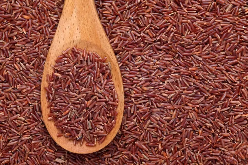 Arroz rojo.