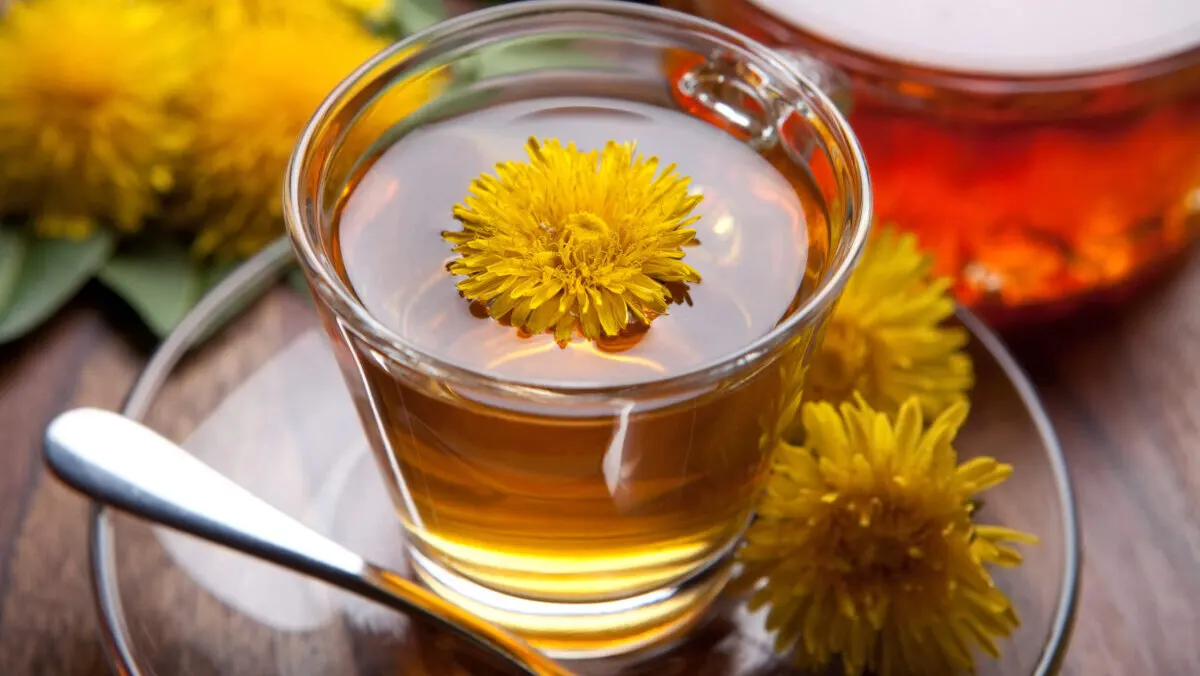 Infusión de diente de león.