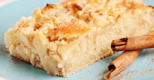 Tarta de manzana y canela apta para diabéticos