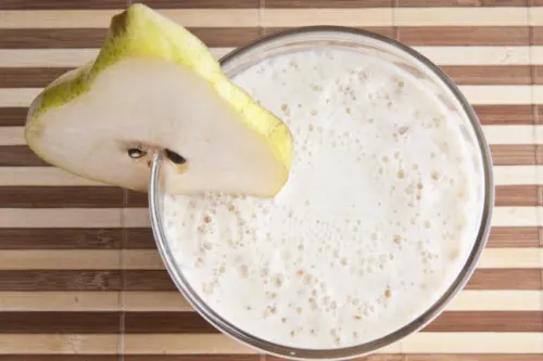 Avena con pera