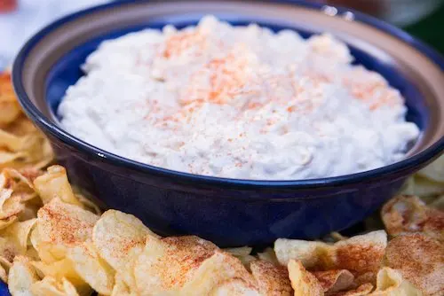 dip cangrejo mostaza