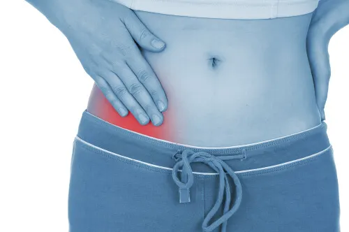 Dolor por apendicitis.