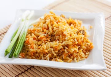 Arroz a la naranja