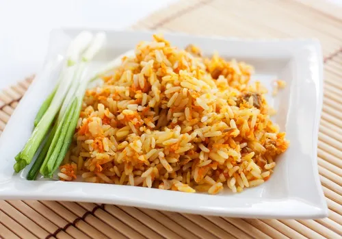arroz a la naranja