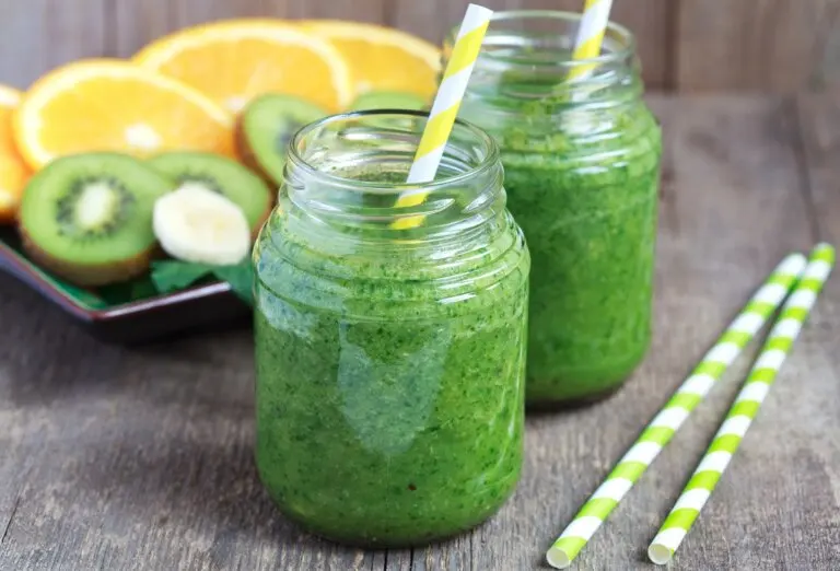 Batido de kiwi y naranja