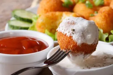 Tres recetas de buñuelos salados