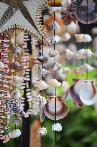 Los carrillones de viento son harmonizadores del hogar.