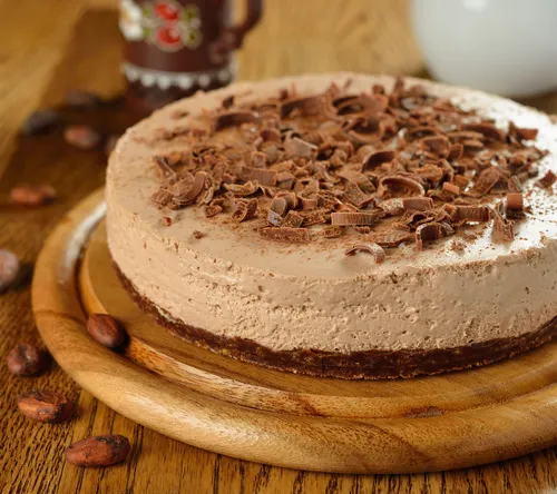 Cheesecake de Nutella sin hornear