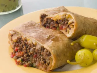 Chimichanga (receta mexicana) dulce y salada