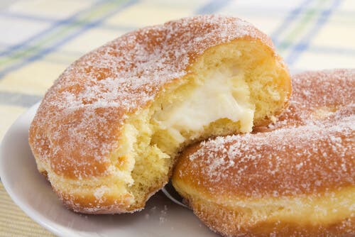 Rosquillas rellenas.