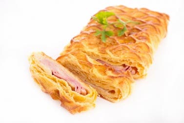 Empanada de jamón y queso