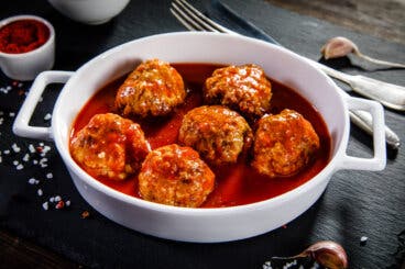 Receta de albóndigas en salsa