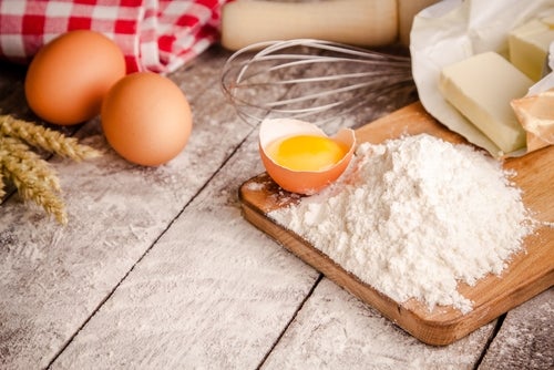Huevos y harina forman parte de los ingredientes del pan brioche