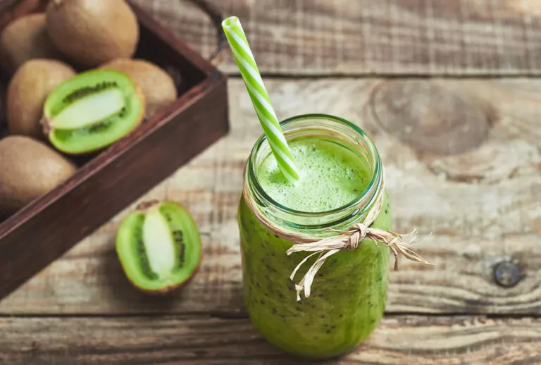 Batido de aloe vera, kiwi y banana