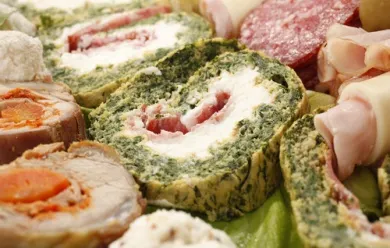 Rollitos de queso crema