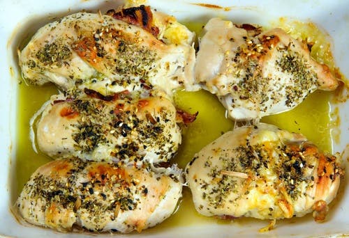rollos pollo rellenos