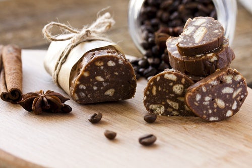 Salami de chocolate