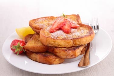 Recetas de tostadas francesas o torrijas al horno