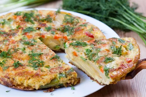 tortilla patata alcachofas