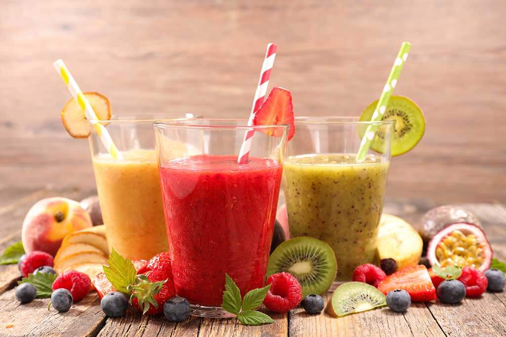 Zumos mixtos para después de entrenar.