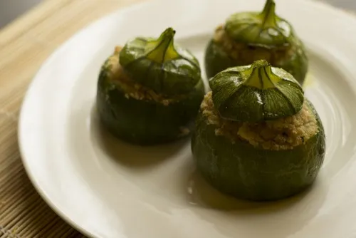 Calabacines rellenos Luca Nebuloni