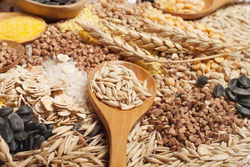 cereales integrales y energia