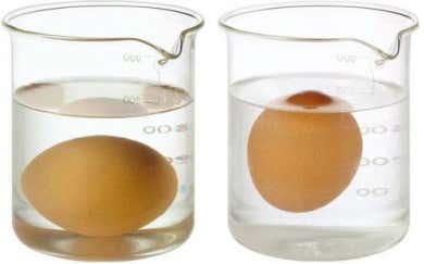 Cómo comprobar la frescura de un huevo en tan sólo 3 segundos