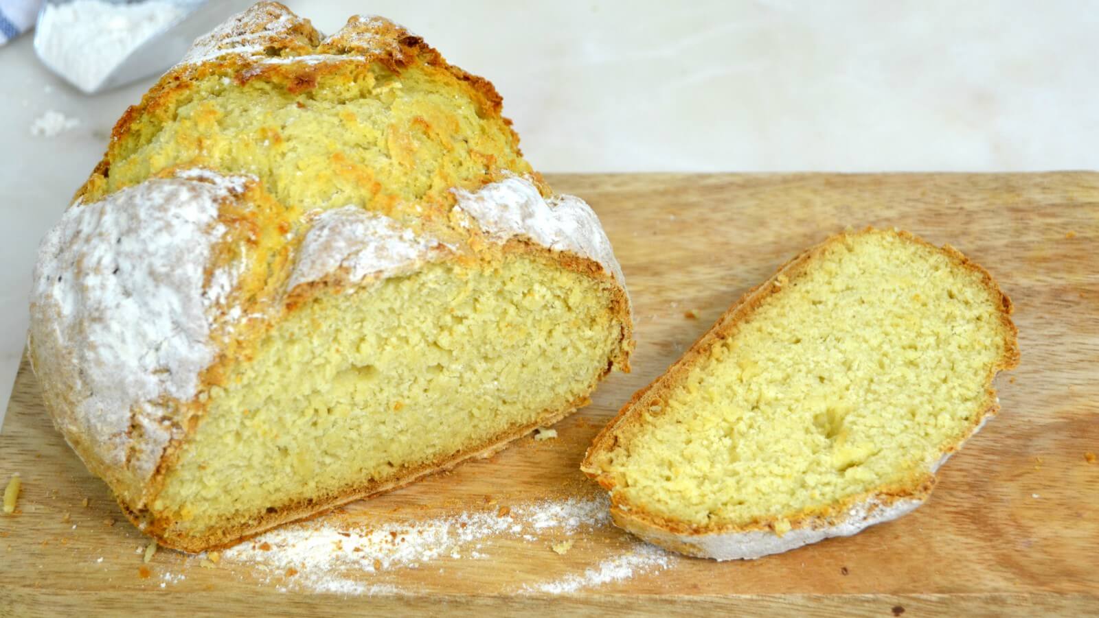 Pan de soda irlandés