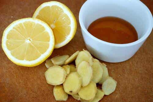 Te med ingefær og citron til tilstoppede bronkier