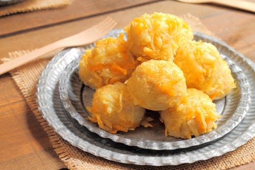albondigas queso cheddar