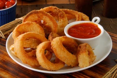 Aros de cebolla caseros