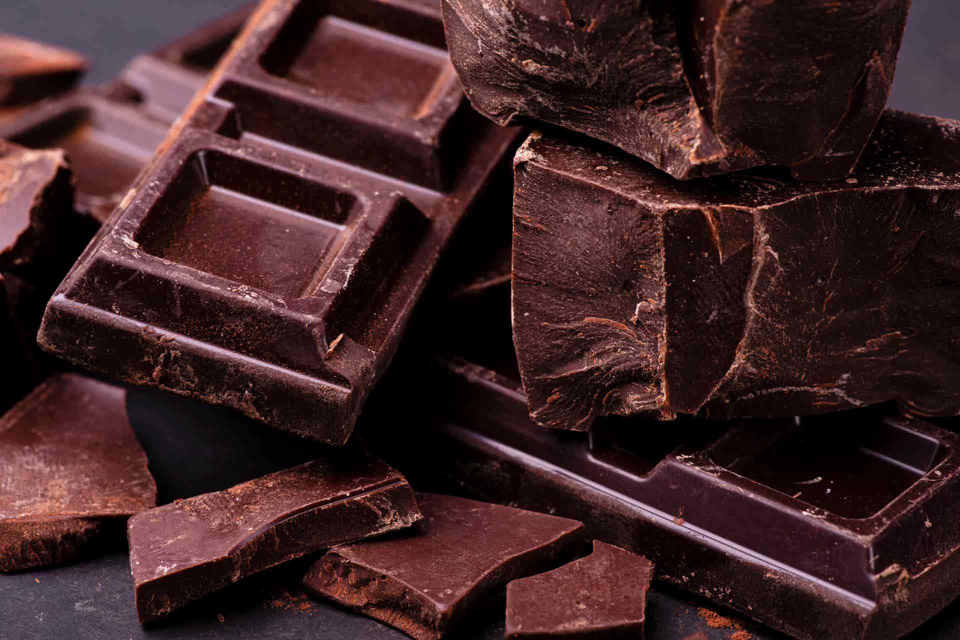 Pure chocola kan deel uitmaken van een gezond dieet