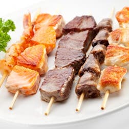 Brochetas de mar