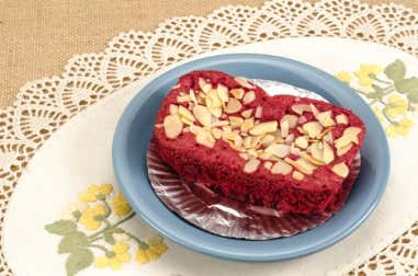 Brownie cheesecake de terciopelo rojo