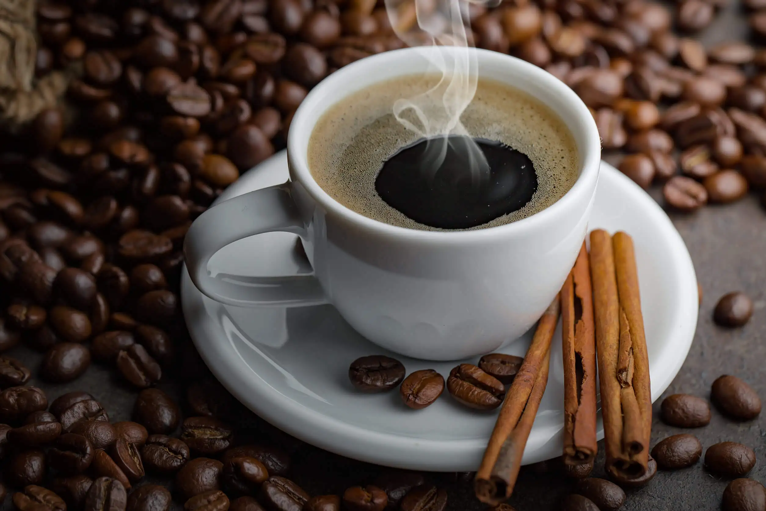 Café en la gastronomía italiana.