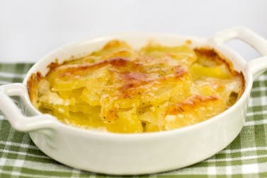 Cacerola de patatas y queso