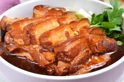 cerdo teriyaki - cerdo glaseado con miel