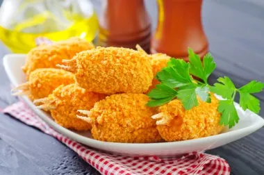 Croquetas de cangrejo