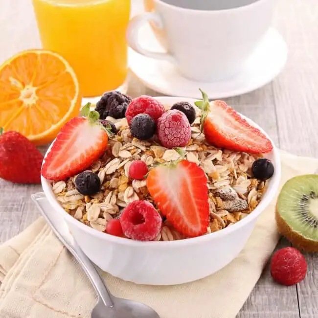 Desayunar fruta
