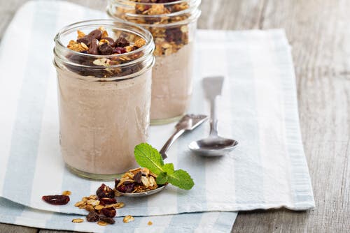fibra y proteína